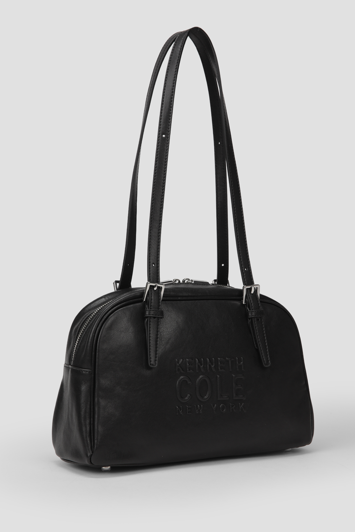 Logo Leather Shoulder Bag