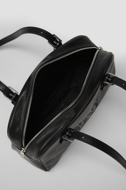 Logo Leather Shoulder Bag