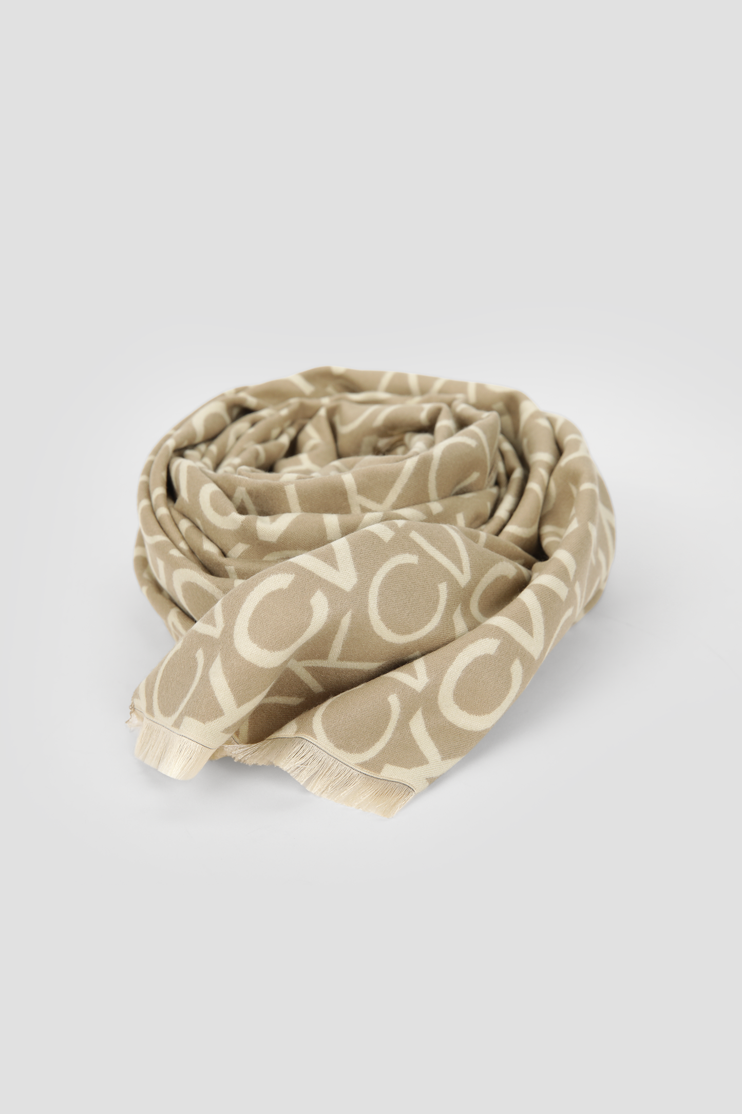 Logo Print Scarf