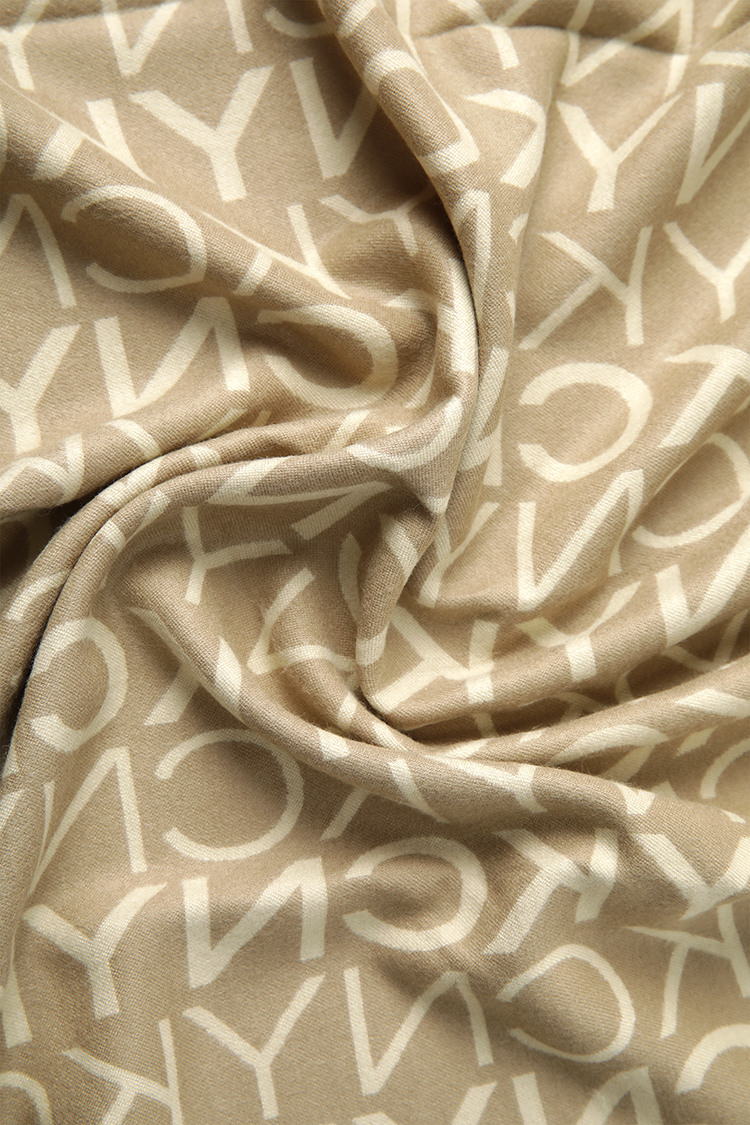 Logo Print Scarf