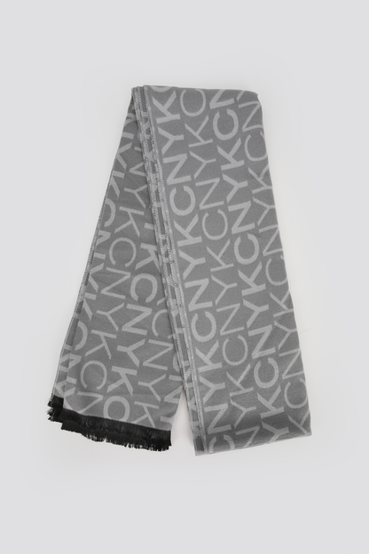 Logo Print Scarf