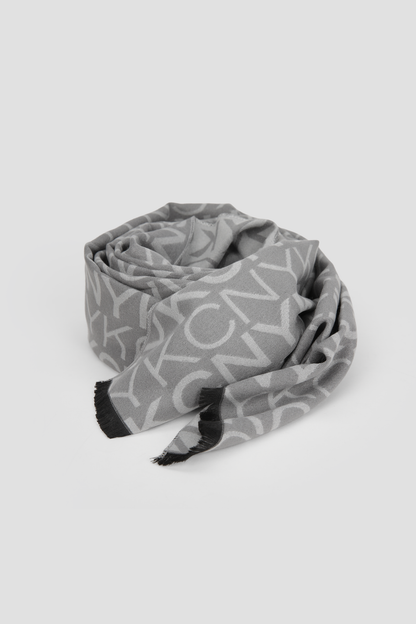 Logo Print Scarf