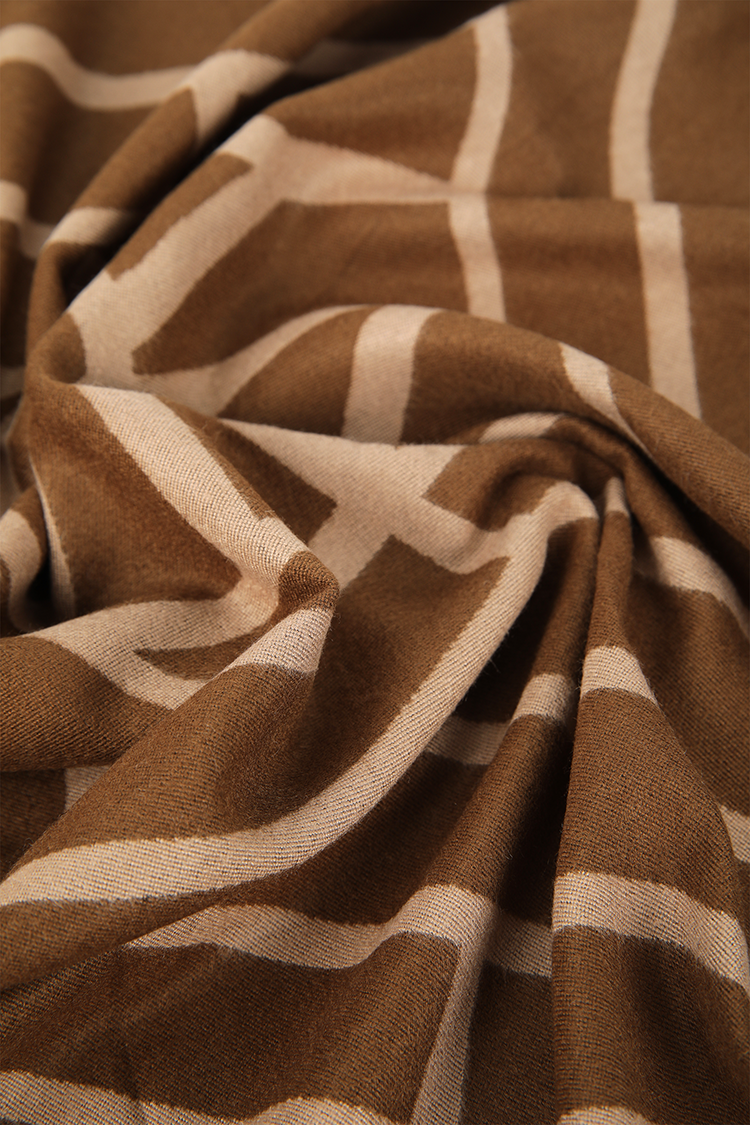 Geometric Print Scarf