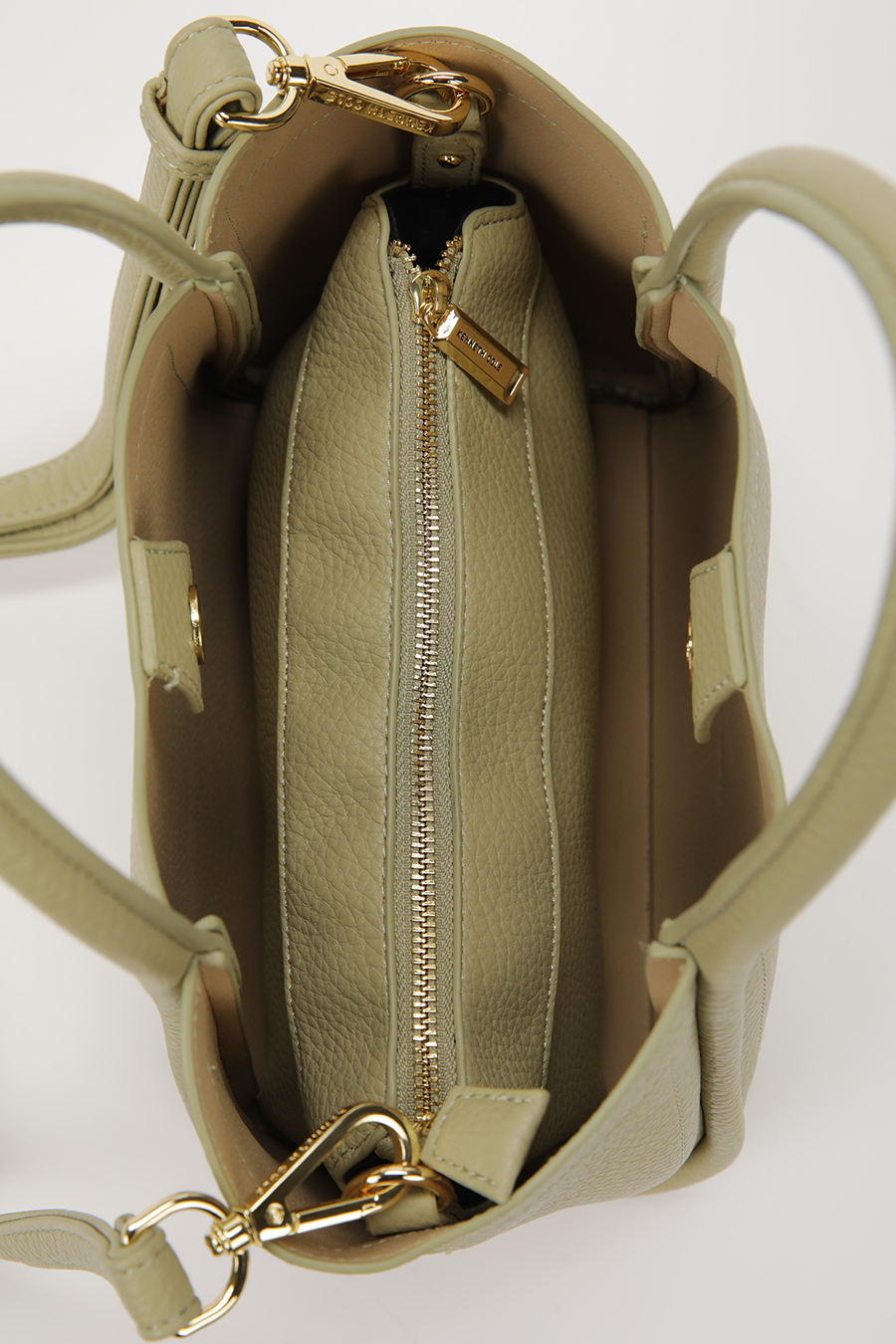 Shoulder Bag with Detachable Pouch