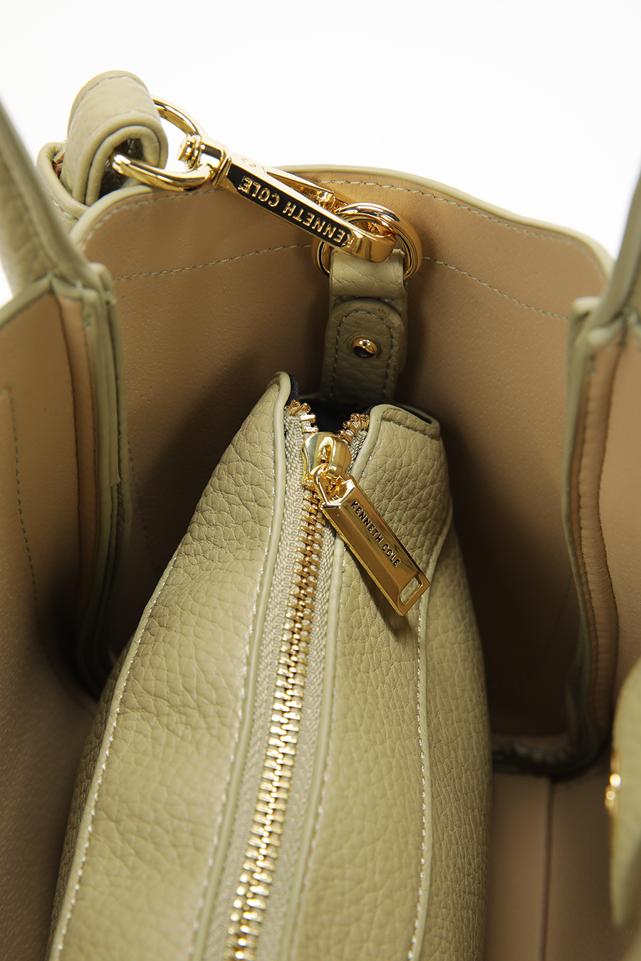 Shoulder Bag with Detachable Pouch