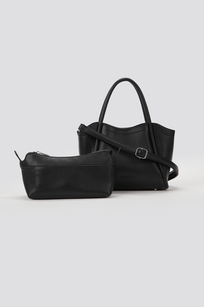 Shoulder Bag with Detachable Pouch