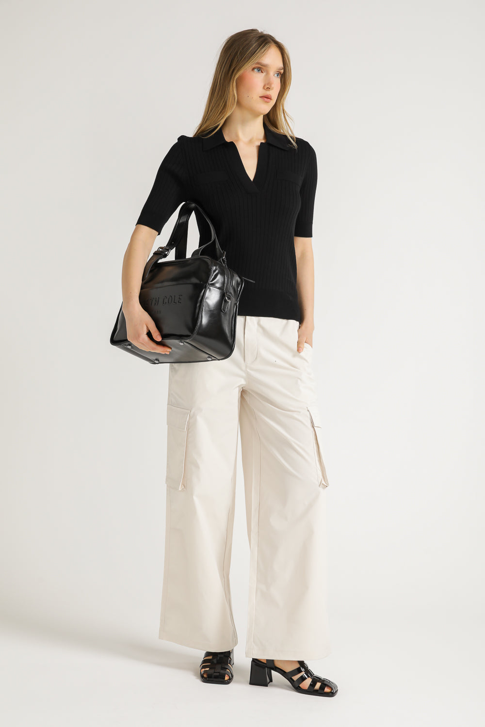 Short Rib Knit Top