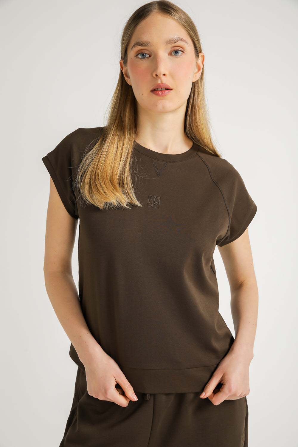 Embroidered Logo T Shirt