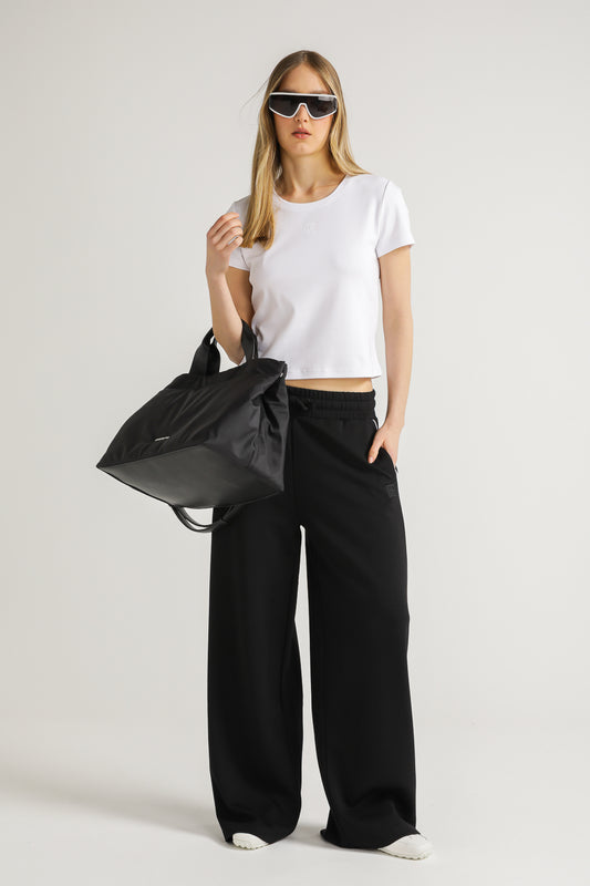Side Stripe Snap Pants
