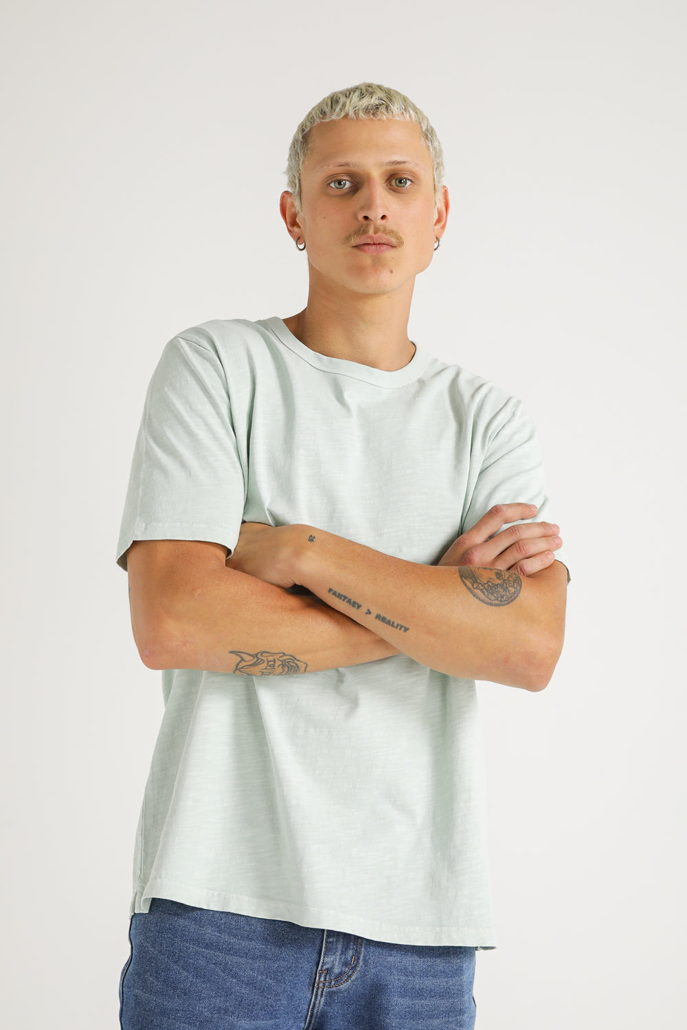 Cotton Crew Neck T Shirt