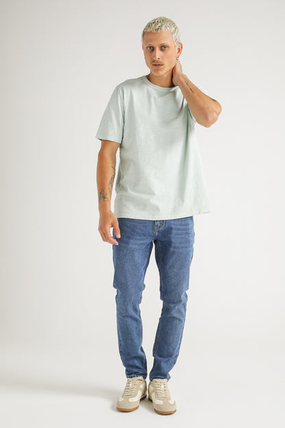 Cotton Crew Neck T Shirt