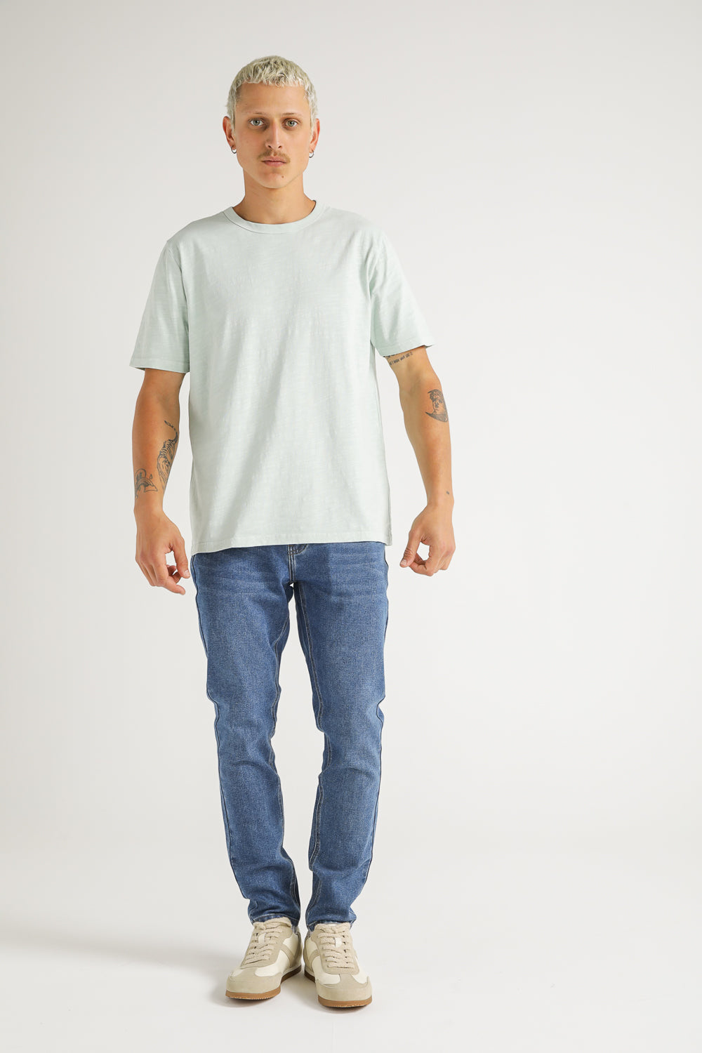 Cotton Crew Neck T Shirt