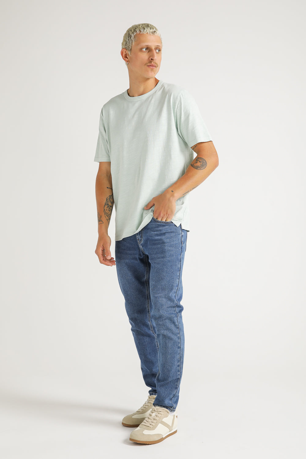 Cotton Crew Neck T Shirt