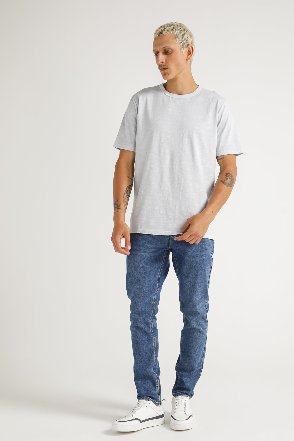 Cotton Crew Neck T Shirt