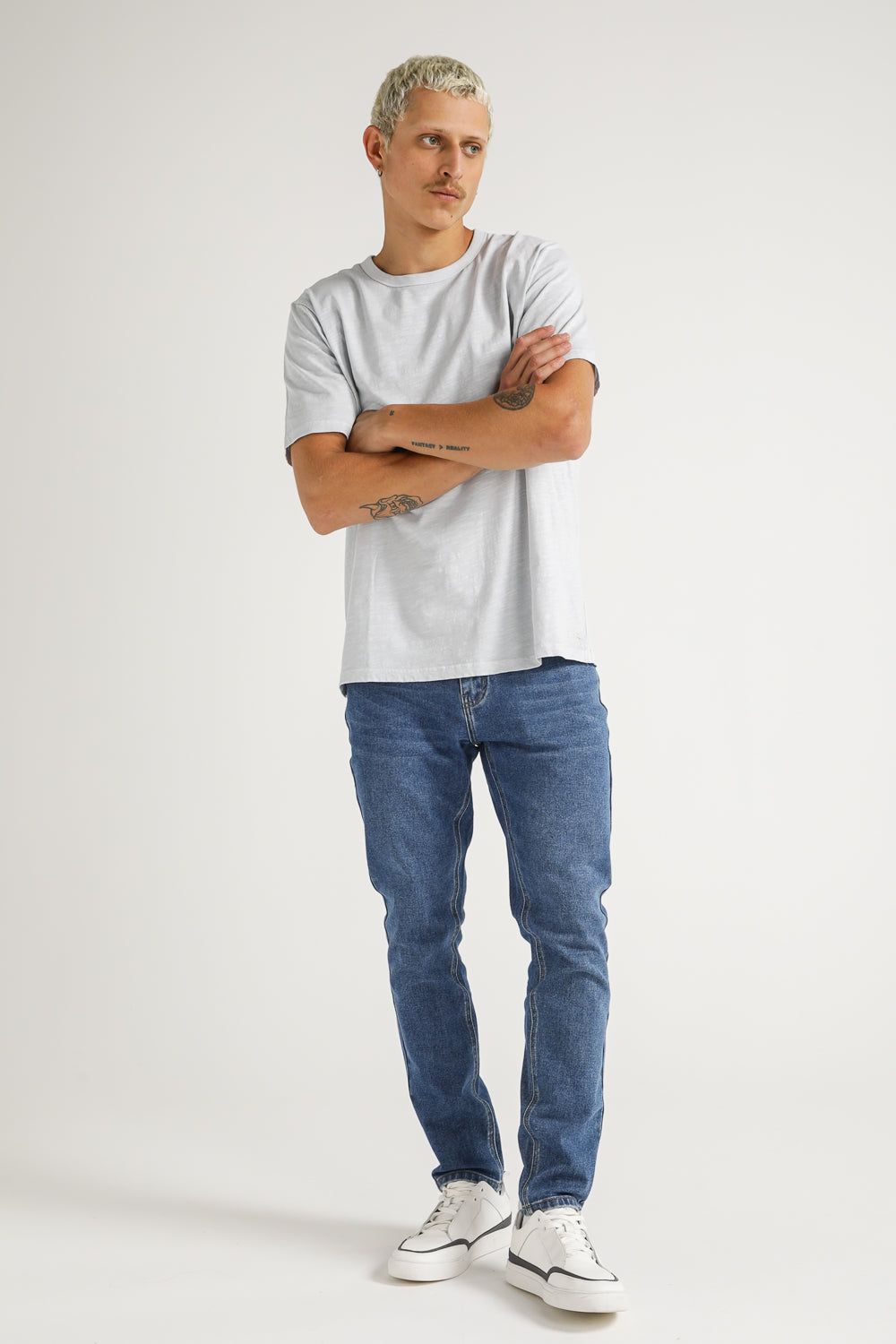 Cotton Crew Neck T Shirt