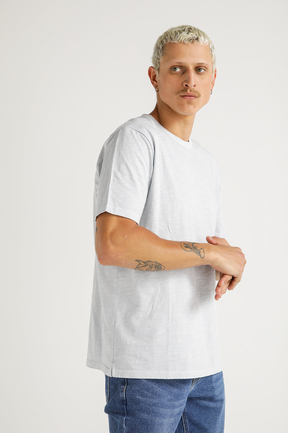 Cotton Crew Neck T Shirt