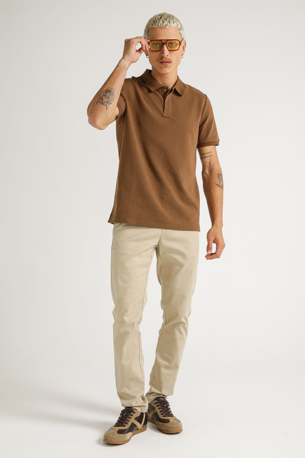 Jacquard Polo Shirt