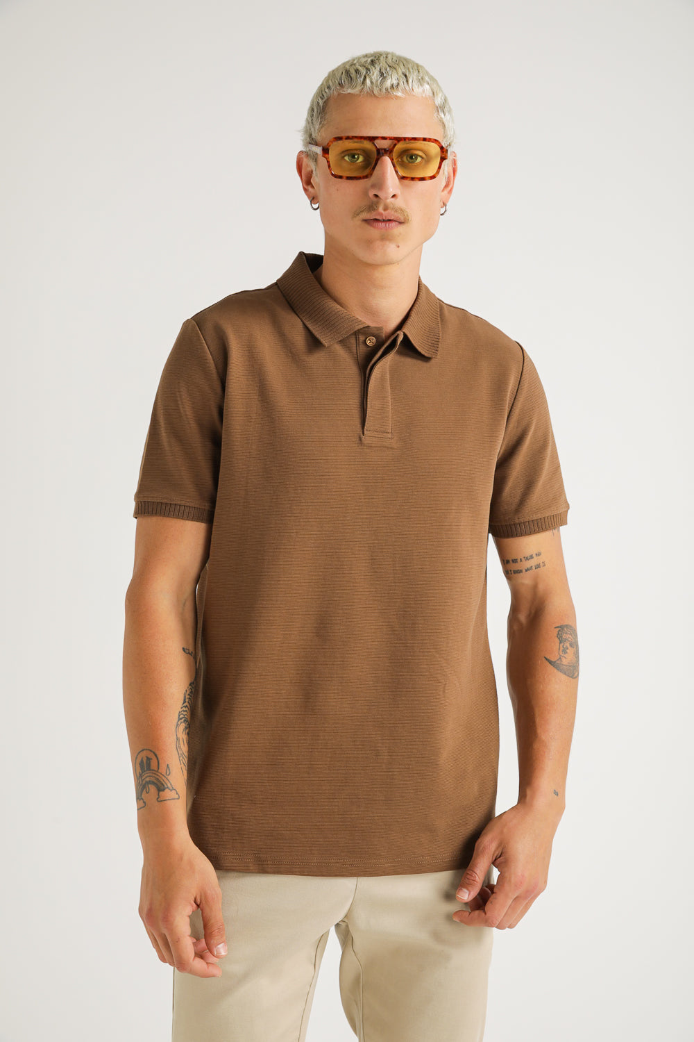 Jacquard Polo Shirt