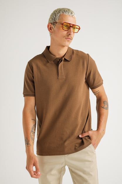 Jacquard Polo Shirt