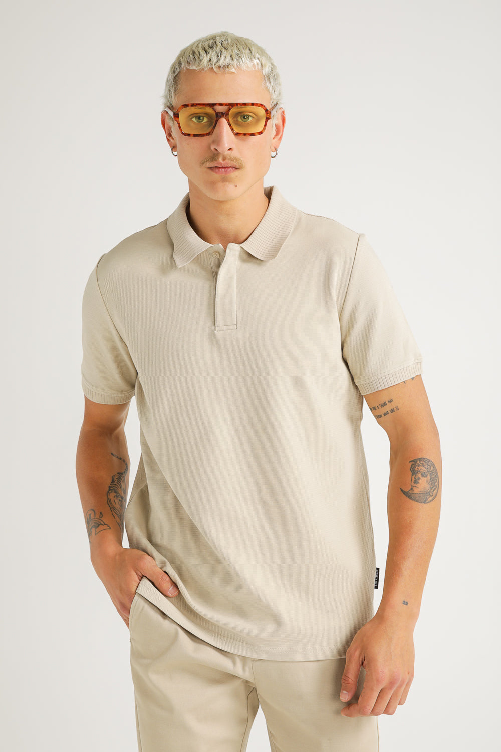 Jacquard Polo Shirt