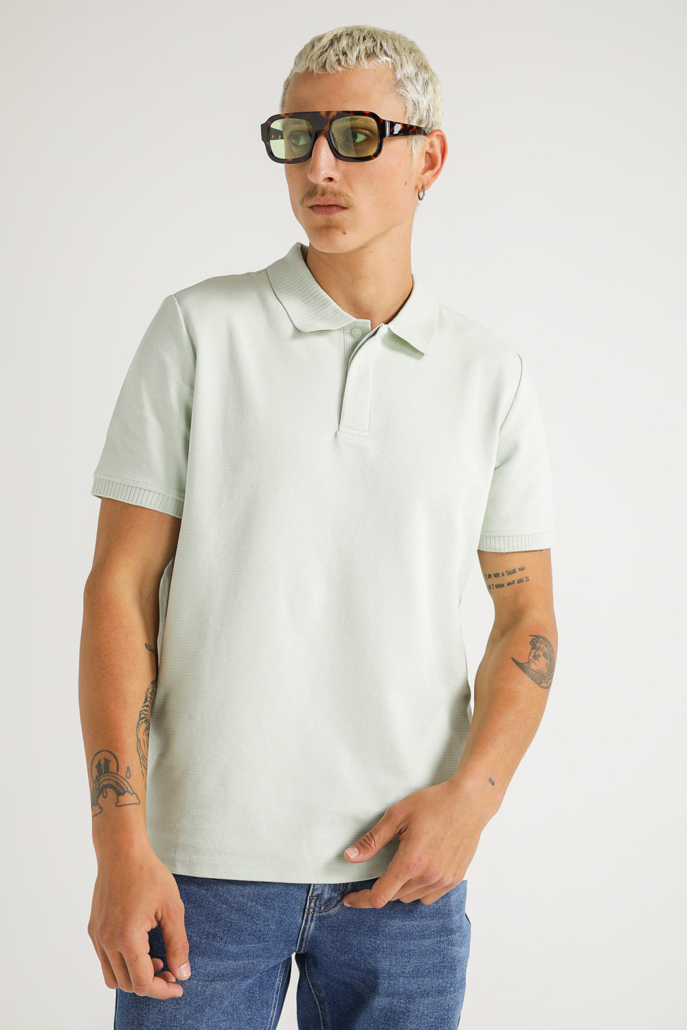 Jacquard Polo Shirt