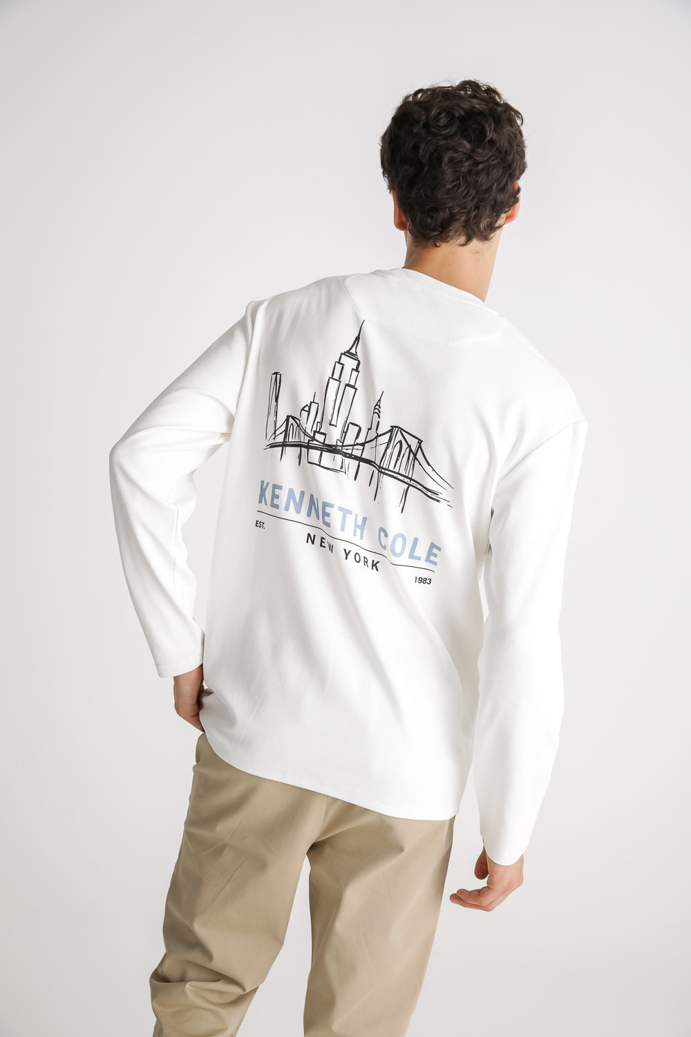 Graphic Print Long Sleeve T Shirt