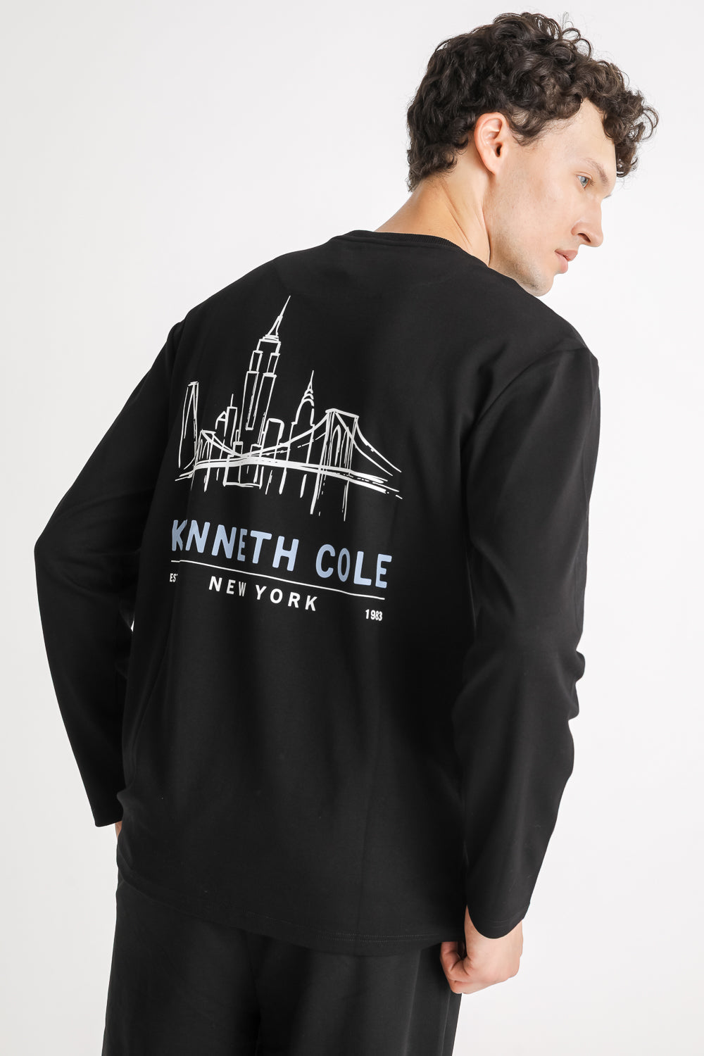 Graphic Print Long Sleeve T Shirt