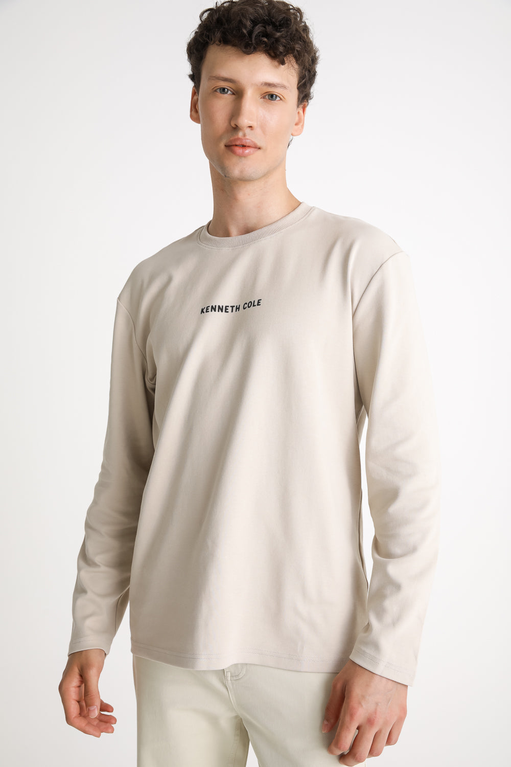 Back Print Long Sleeve T Shirt