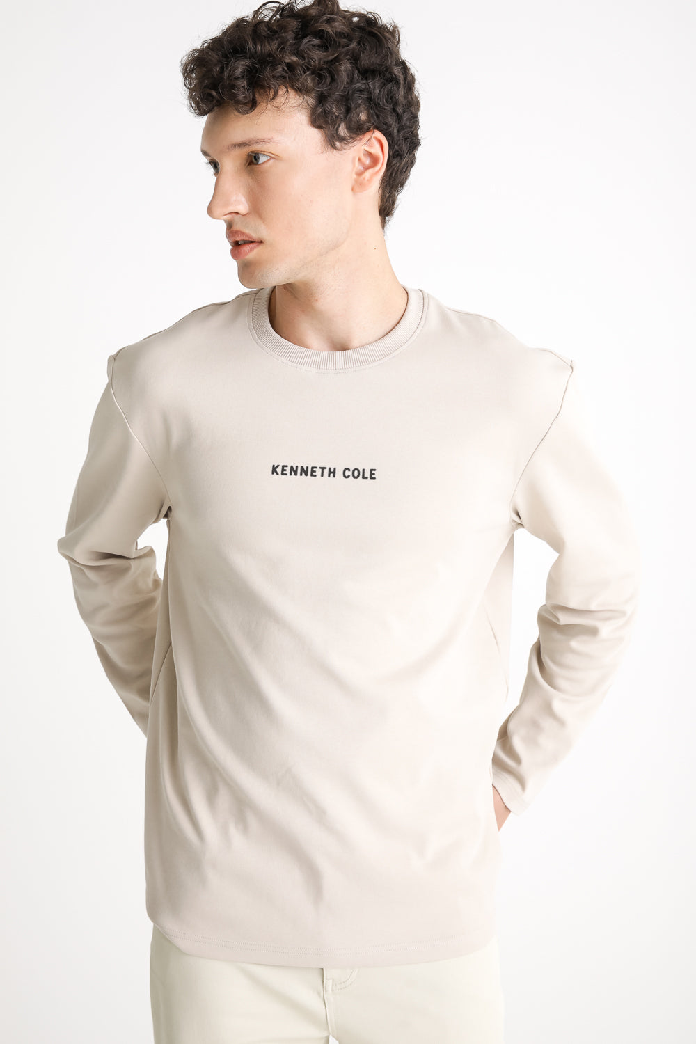 Back Print Long Sleeve T Shirt