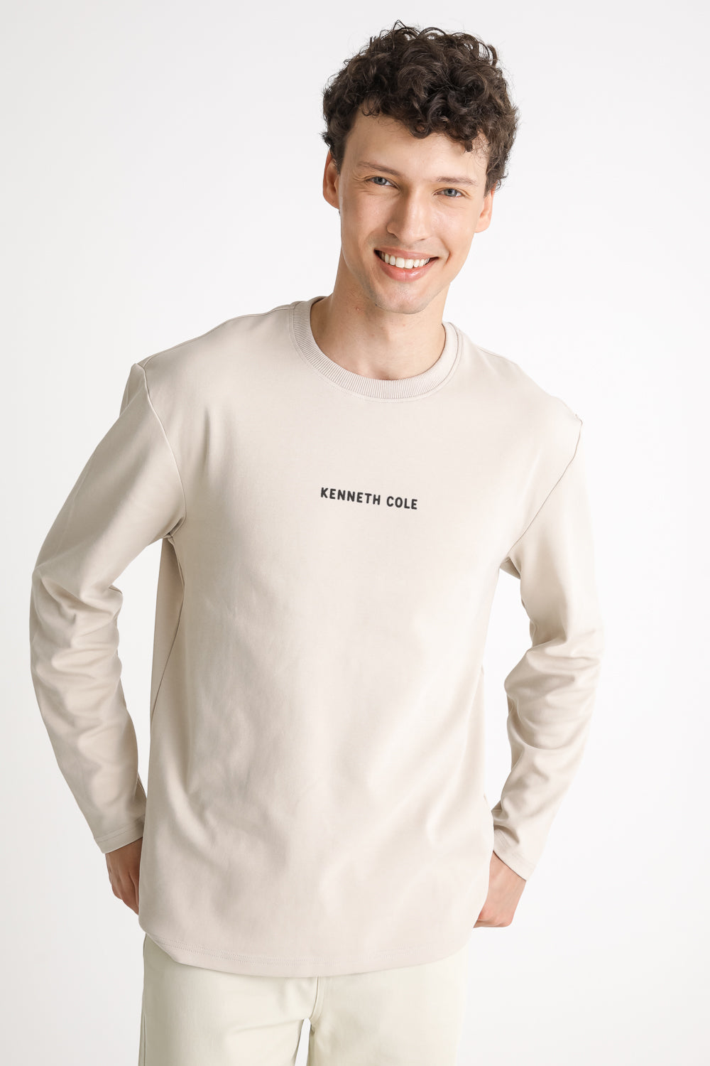 Back Print Long Sleeve T Shirt