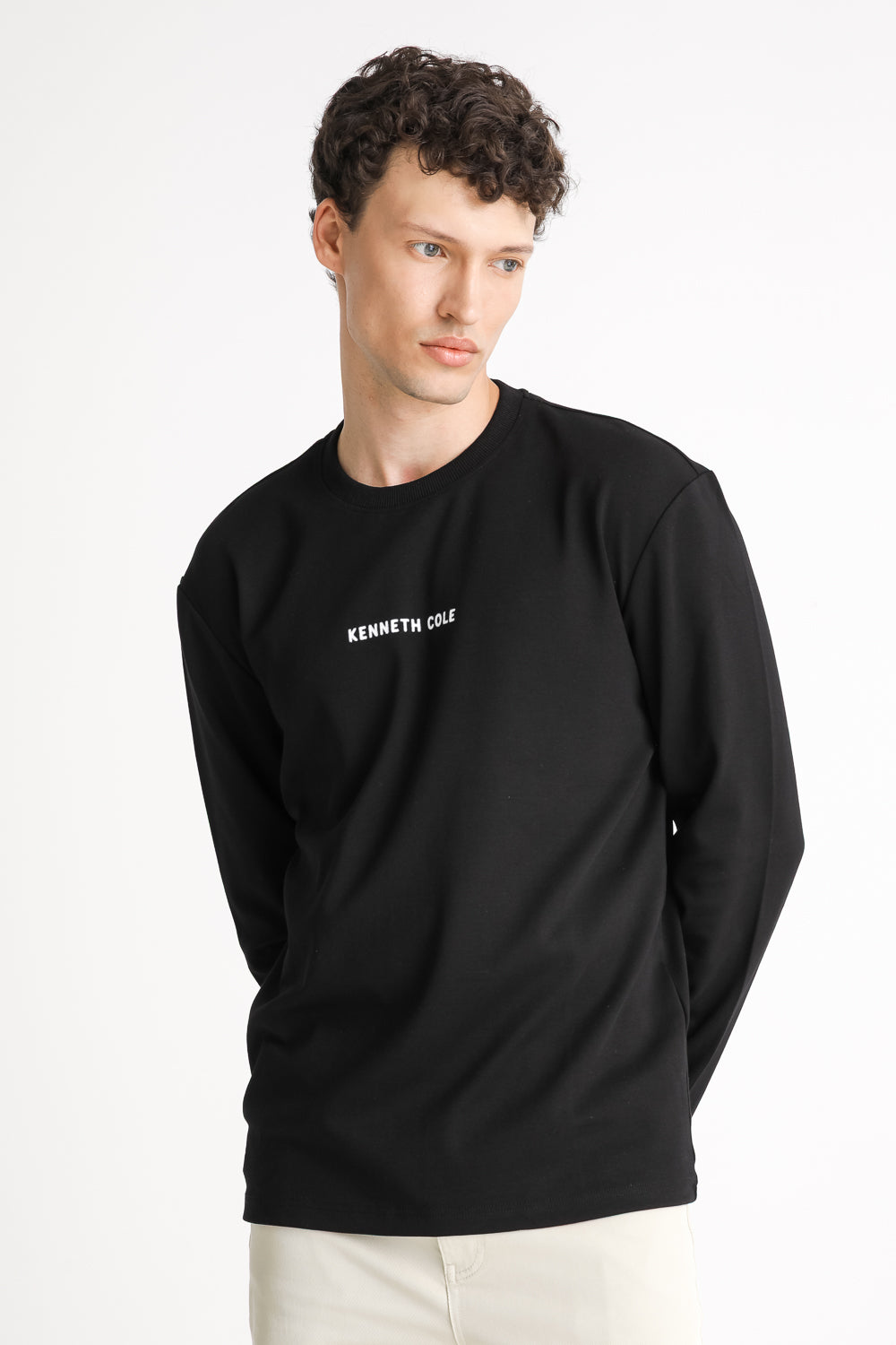 Back Print Long Sleeve T Shirt