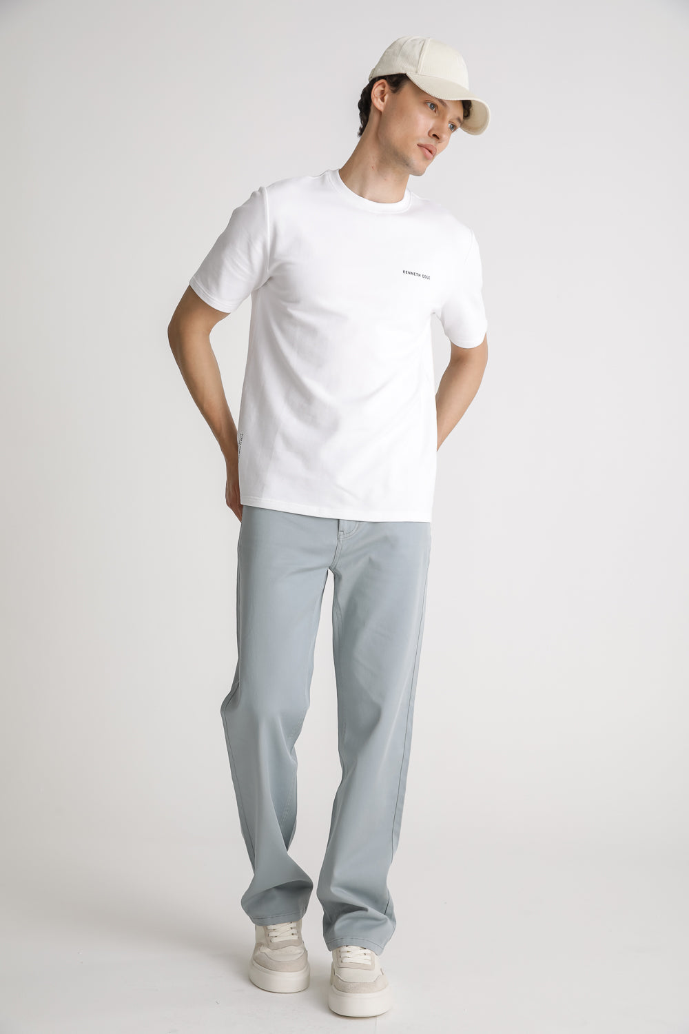 Back Print Cotton T Shirt