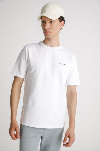 Back Print Cotton T Shirt