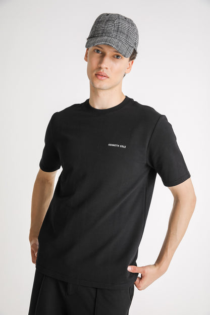 Back Print Cotton T Shirt