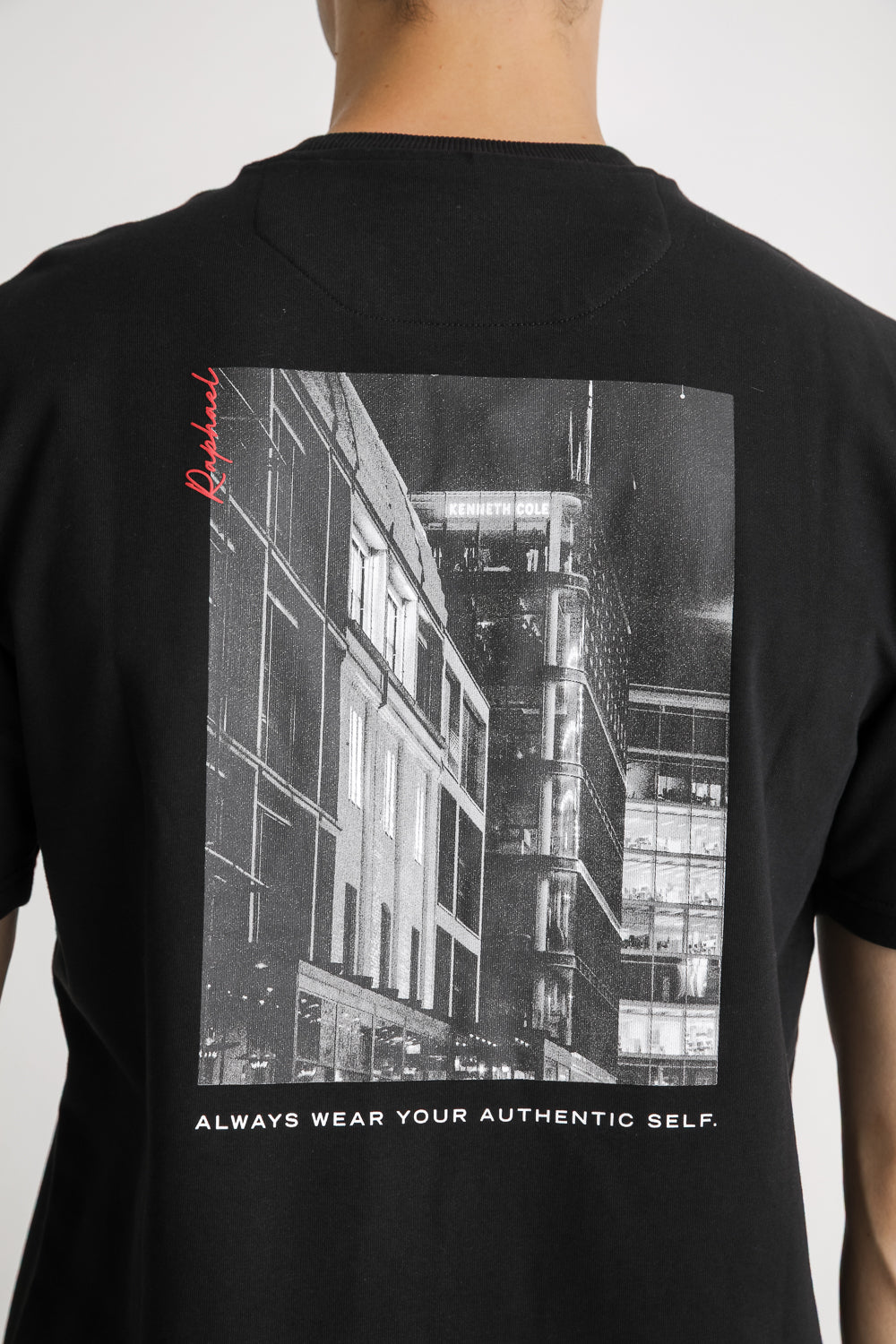 Back Print Cotton T Shirt