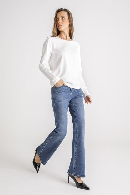 Crew Neck Cotton T Shirt