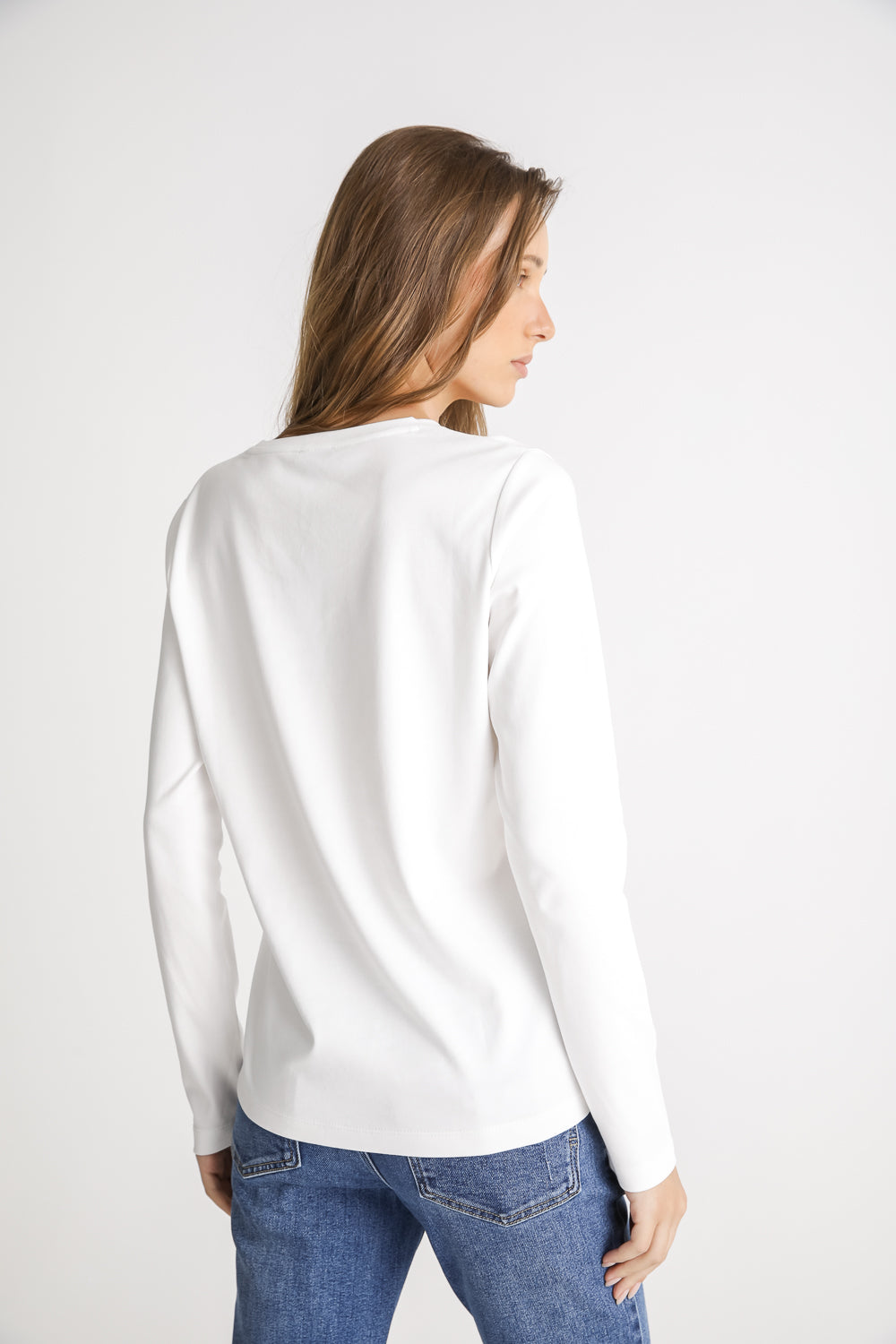 Crew Neck Cotton T Shirt