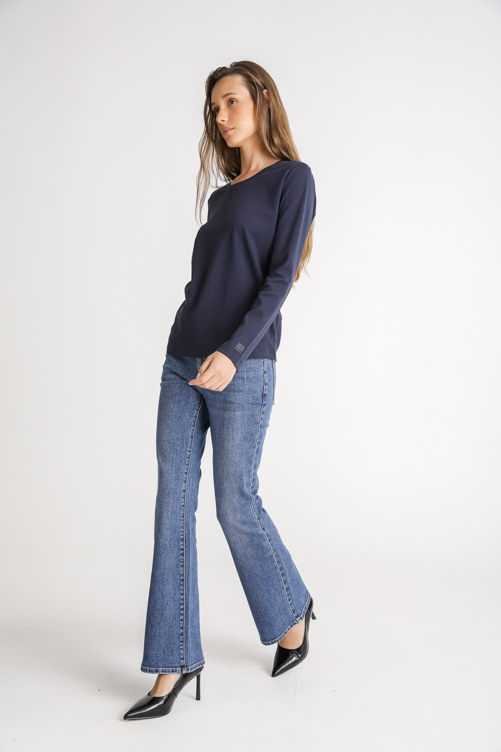 Crew Neck Cotton T Shirt