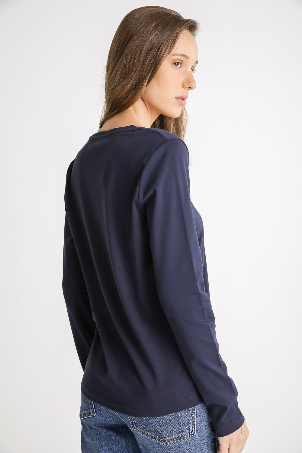 Crew Neck Cotton T Shirt
