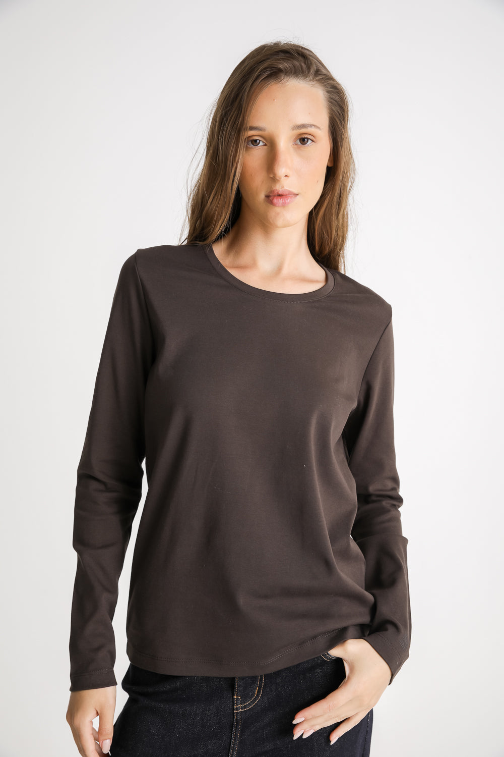 Crew Neck Cotton T Shirt