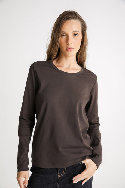 Crew Neck Cotton T Shirt