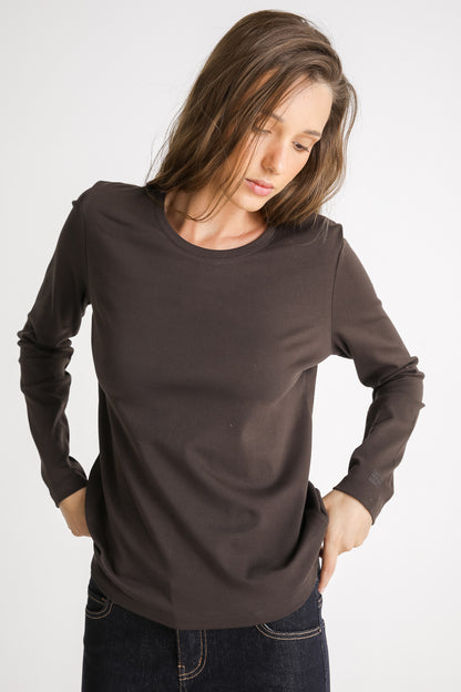 Crew Neck Cotton T Shirt