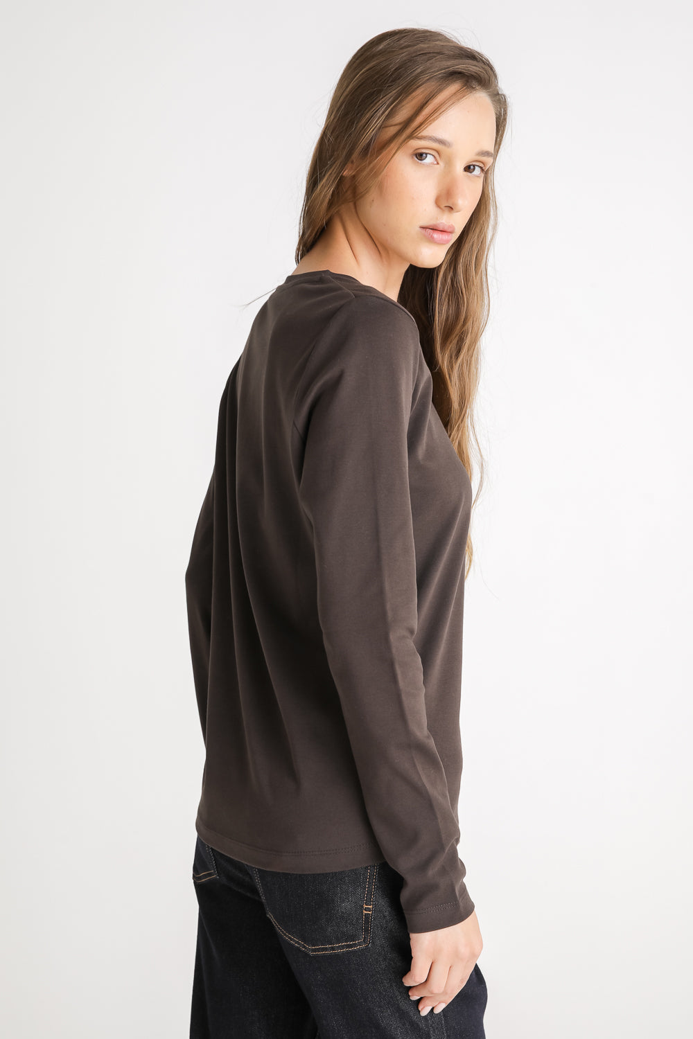 Crew Neck Cotton T Shirt