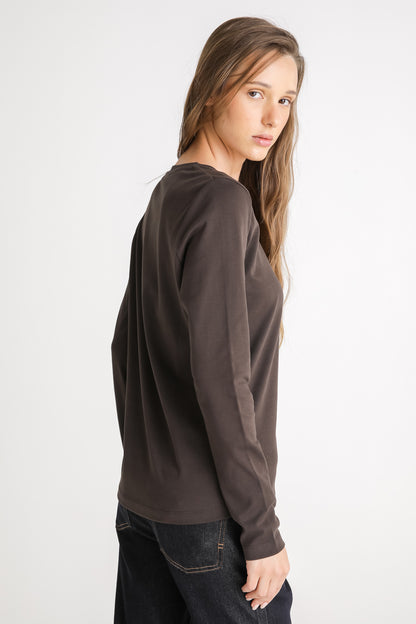 Crew Neck Cotton T Shirt