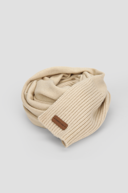 Knit Beanie And Scarf Set