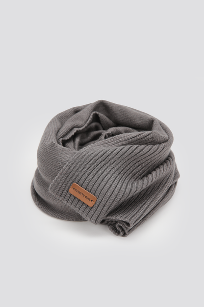 Knit Beanie And Scarf Set