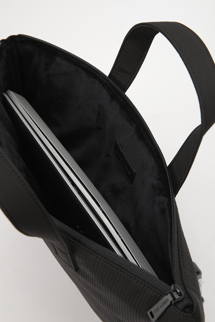 Ribbed Laptop Tote