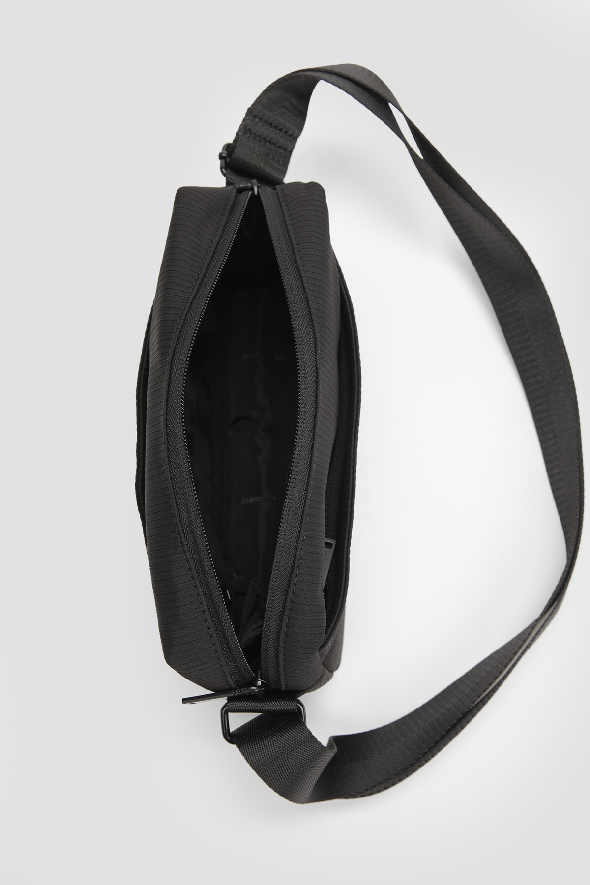 Ribbed Crossbody Bag