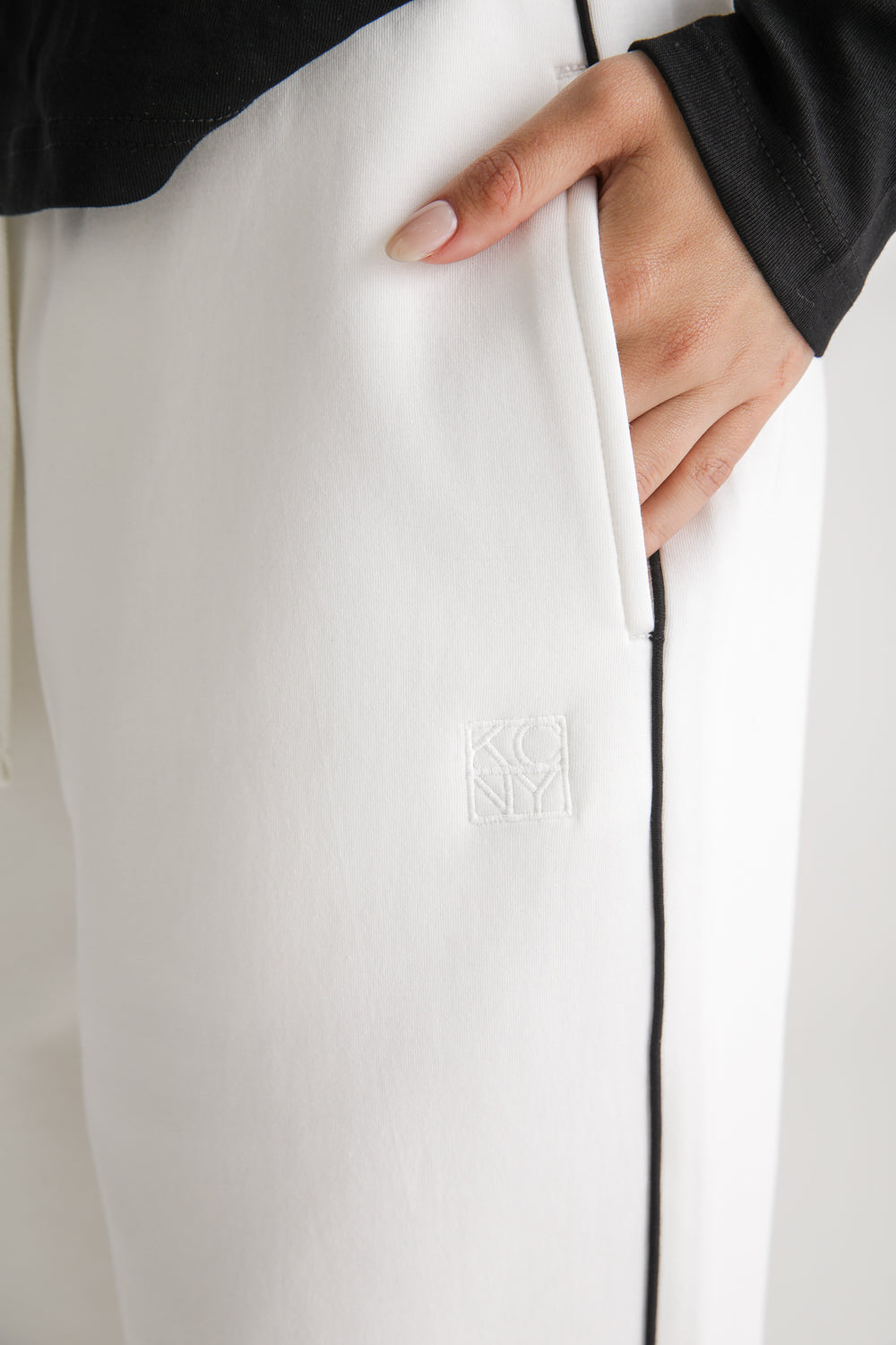 Wide Leg Track Pants