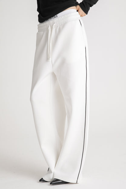 Wide Leg Track Pants